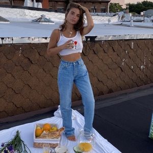 Heavy manners sz26 baby girl light blue denim